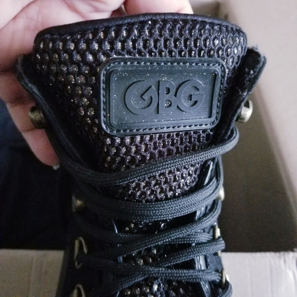 GBG Los Angeles Kix Black Hiker Boots NWOT - Picture 5 of 7